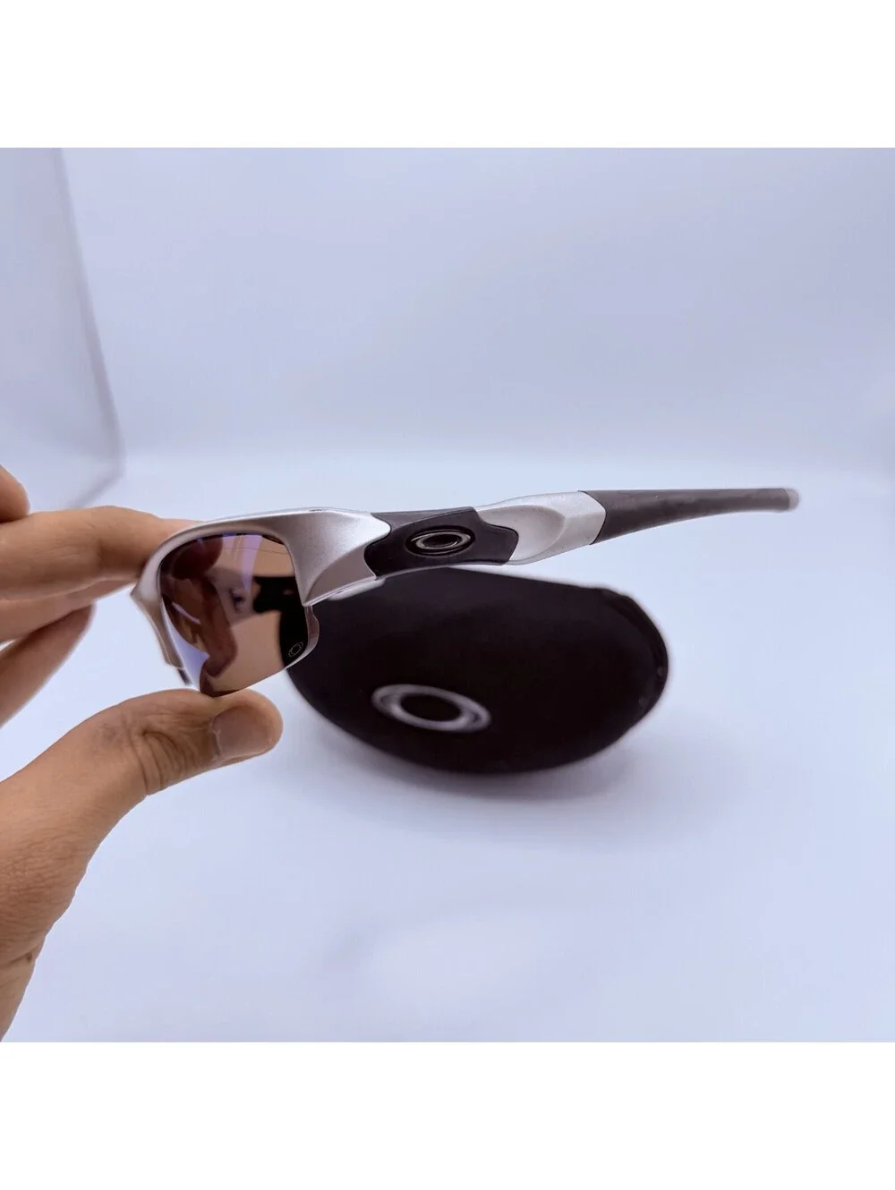Oakley Flak 1.0 Wrap Prizm Polarized Lightweight + Case